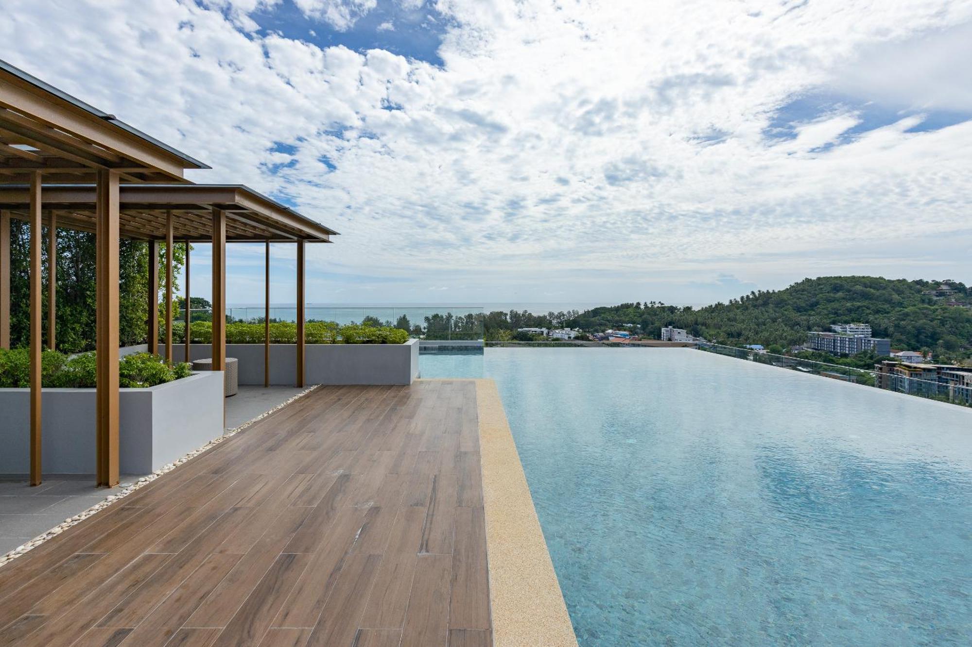 Sea View 1-Br 36 M2 Panora Surin By Holy Cow Apartman Kültér fotó